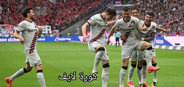 موعد مباراة باير ليفركوزن ضد آينتراخت فرانكفورت والتشكيل المتوقع 